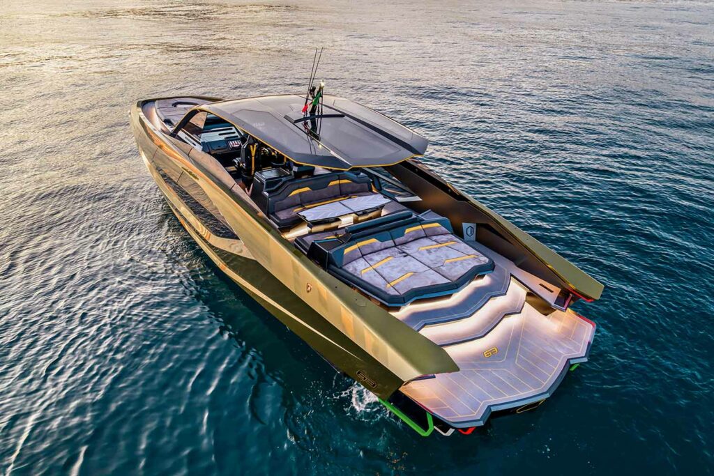 Lamborghini Yacht in charter, Charter Lamborghini 63, Noleggio Yacht Lamborghini, Yacht Club Amalfi Coast